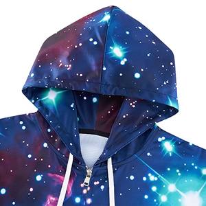 Sudadera con capucha clásica para hombre con cremallera y forro de lana cepillada para uso diario - Product Image 3