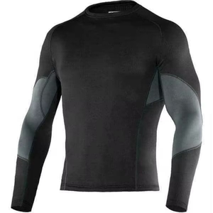 Custom MMA BJJ Rash Guard Sublimated Compression Shirt OEM Manufacturer long Sleeves Rash Guard - Product Image 1