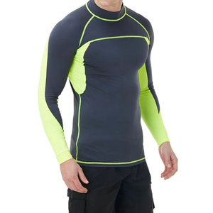 New MMA Rash Guard Custom Size Designs for Men Sportswear Comfortable Quick Dry Spandex/Polyester Full <b>Sleeve</b> 140g High Quality - Product Image 5