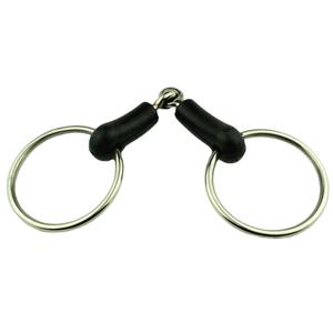Boca de goma Snaffle Horse Racing Bits Productos para caballos de primera calidad 2025 - Product Image 1