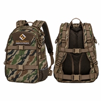 Sac à dos tactique de chasse léger camouflage, équipement de plein air, compartiment principal spacieux, poches latérales, fermeture éclair, rangement de voyage, terrain
