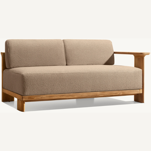 Sofá resistente en oferta para dos personas, ideal para interiores en la sala de estar, para una decoración cómoda del hogar. - Product Image 4