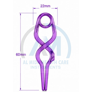 Purple Manual Surgical <b>Instrument</b> Class II CE Certified ISO13485 Ergonomic Handle Vascular Surgery Tool Al Mida <b>Instruments</b> - Product Image 3