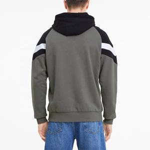 Sudaderas con capucha de temporada de invierno para hombre personalizadas, jersey con apliques de retazos, ropa de calle holgada para hombre - Product Image 3