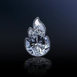 Diamantes de Laboratorio de Alta Calidad, Corte Llama, Corte Brillante, Claridad F, Tamaños Personalizables, para Joyería, R&K GEMS - Product Image 1