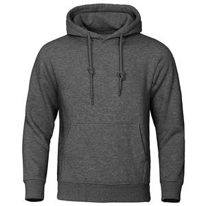 High Quality 100% Cotton Unisex Hoodie for <b>Men</b> Women Heavy Hoodie <b>Pullover</b> Sweatshirt Custom Logo French Terry Hoodies - Product Image 3