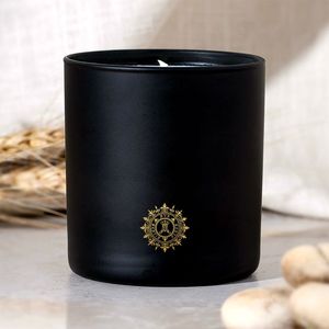 Vela Negra de Pilar con Símbolo de Pentagrama Grabado para Actividades Religiosas, Resistente al Calor - Product Image 3