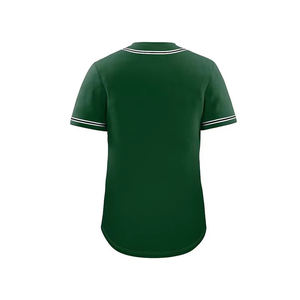 Camisetas de béisbol y sóftbol de malla personalizadas al por mayor con logo impreso, sublimadas, para adultos, estilo urbano deportivo, con botones - Product Image 3