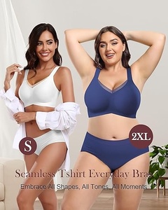 Soutien-gorge sans fil pour femmes, coupe confortable - Product Image 2