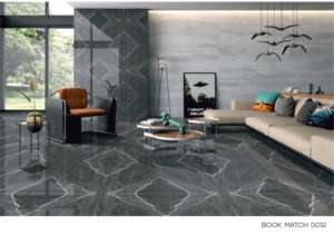 Elegante Baldosa de Porcelana Brillante de Gran Formato 600x1200, Superficie Pulida Premium, para Paredes y Pisos, Uso Interior y Exterior Moderno - Product Image 4