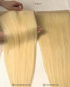 LEXHAIR ผมแท้เวียดนามแบบเวอร์จิ้น ดอนเนอร์เดียว ยี่ห้อ DAmelio กำลังเป็นที่นิยม สีตามสั่ง ขายส่ง ผมเวียดนามแท้ 100%  แบบ Parted Lace - Product Image 4