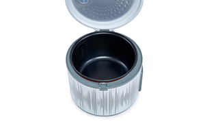 Cuisinière à riz SUNHOUSE avec cuve intérieure en cuivre et cuillère de service, design classique, poignée en plastique durable, idéale pour les cadeaux promotionnels - Product Image 5