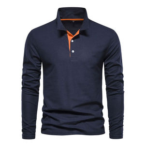 Camisas de Algodón de Manga Larga con Estampado Tejido Casual para Hombre, Nuevo Modelo 2025, Corte Ajustado, Transpirable, Antiarrugas, Estilo Urbano, Personalizado - Product Image 2