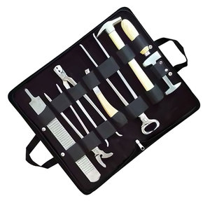 Kit de couteaux de fermeur pour sabots, équipement vétérinaire, outils de soin des sabots réutilisables en acier inoxydable, ensemble professionnel pour chevaux et équidés - Product Image 6