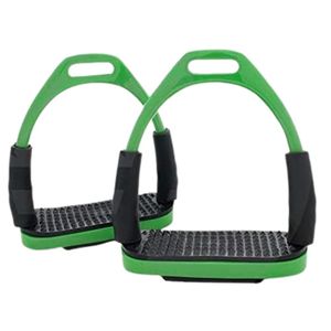 Couleurs personnalisées des étriers de sécurité Étriers d'équitation Étriers de cheval en acier inoxydable Sécurité équestre pour adultes/enfants - Product Image 5