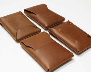 Portefeuille Minimaliste Personnalisable en Cuir Sans Couture, Porte-Cartes Fin, Design Sans Soudure, Cuir Véritable, Cadeau pour Homme LSSW-0018 - Product Image 5