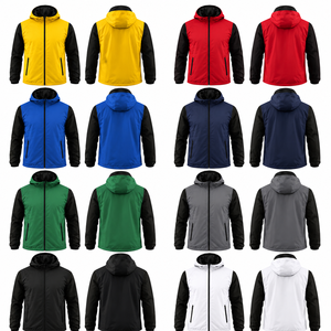 Custom Sports Windbreaker <b>Jacket</b> Lightweight Water Resistant Player Name Number Team Training <b>Jacket</b> OEM ODM Manufacturer - Product Image 2