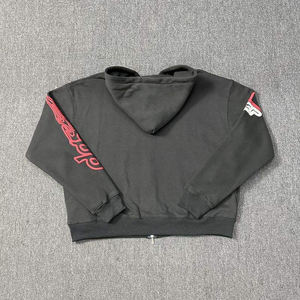 Conjunto Deportivo 2026 con Estampado de Letras en Espuma, Chaqueta con Cremallera, Estilo Urbano, Marca Americana, Sudadera y Pantalones Deportivos Casuales - Product Image 3