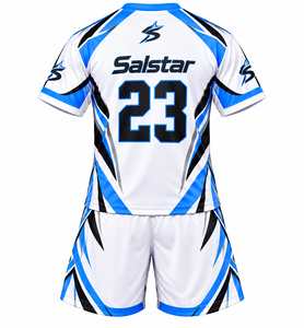 Conjunto de Uniforme de Lacrosse Blanco Sublimado Personalizado, Jersey y Pantalones Cortos de Lacrosse para Hombre, Ropa Deportiva de Equipo, Logotipo Personalizado, Uniforme Atlético Transpirable - Product Image 2