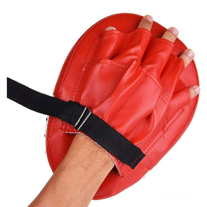 Mitaines de boxe en cuir de vachette de haute qualité avec logo personnalisé pour cible de frappe manuelle - Product Image 2