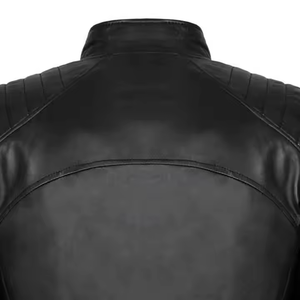 High Quality Stylish Waterproof Eco-Friendly <b>Leather</b> <b>Jacket</b> Men OEM Wholesale Comfortable Stand Collar <b>Winter</b> Casual - Product Image 3