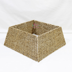 Support d'arbre de Noël en osier de haute qualité, couverture de base d'arbre pour la décoration de Noël - Product Image 1