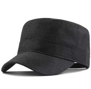 Gorra Plana Unisex de Poliéster Estilo Hip Hop, Casual, para Primavera y Otoño, Ajustable, 56-58CM, Transpirable - Product Image 2