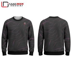 เสื้อสเวตเชิ้ตคุณภาพสูงสำหรับฤดูหนาว ไซส์ใหญ่ ลายมัดย้อม ผลิตจากโพลีเอสเตอร์และผ้าฝ้าย ขายส่ง เสื้อฟลีซผู้ชายแบบสั่งทำ - Product Image 4