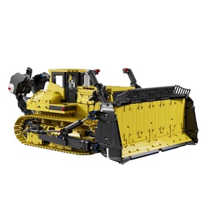 Yuxing <b>Model</b> King 17049 Bulldozer Pr766 Engineering <b>Building</b> Block Set 800+ Pieces Plastic Toy Gift Ages 10+ - Product Image 1