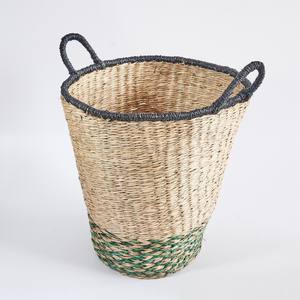 Best selling natural seagrass <b>baskets</b> decorative home organizers cheap price sea grass <b>basket</b> - Product Image 6