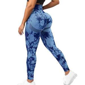 Pantalones Cortos Deportivos de Yoga para Mujer, Estilo Europeo y Americano, Ajustados, Moldeadores, de Cintura Alta, al Por Mayor - Product Image 3