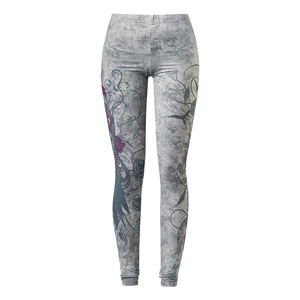 Legging de yoga sans couture taille haute pour femme, séchage rapide, respirant, pour la course et le fitness, avec sublimation - Product Image 3