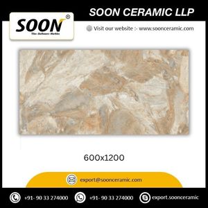 I-Stellar Infinite - Baldosas de Porcelana Semimate de 600x1200 mm con Diseño de Flores y Plantas, Estilo Rústico, Antideslizantes, para Paredes Interiores - Product Image 4