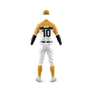 Uniforme de baseball haut de gamme, fabricant OEM en gros, kit de baseball en polyester, vêtements de sport athlétiques, exportateur mondial - Product Image 4