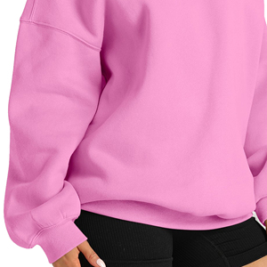 Servicio de Fabricación de Ropa Personalizada OEM ODM, Fabricante de Sudaderas Casuales para Mujer, Sudadera de Marca Privada para Mujer OEM - Product Image 5