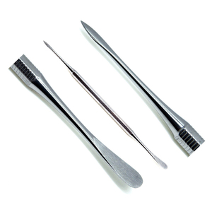 Espátula de modelado de cera dental de doble punta, instrumento de acero inoxidable, espátula de mezcla de cera dental de doble cabezal - Product Image 1
