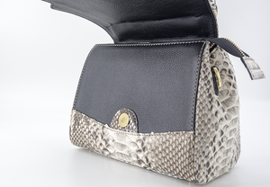 Luxali กระเป๋าถือผู้หญิงหนังแท้คุณภาพสูง, ขนาด22x18x10ซม. - Product Image 6