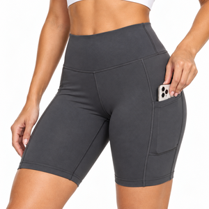 Shorts Deportivos para Mujer, de Secado Rápido, Cintura Alta, para Entrenamiento, Fitness, Running, Ciclismo y Yoga, Premium - Product Image 5