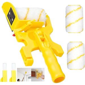 Kit di Strumenti per Pittura di Soffitti Alti Appena Verniciati: Pennello, Rullo per Bordi, Scudo Antispruzzo per Pareti - Product Image 1