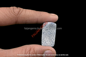 พลอยใหม่มาแรง FAIJAN GEMS  บลูคอรัลดรูซี่ธรรมชาติหายาก ทรงคาโบชอง รับรองโดยผู้เชี่ยวชาญ สำหรับทำจี้เครื่องประดับ - Product Image 2