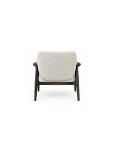 Fauteuil moderne de style mid-century avec revêtement en tissu, structure en bois, assise moelleuse pour salon, mobilier de maison, écologique - Product Image 5