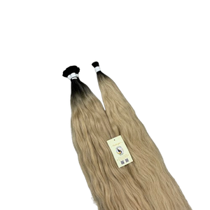 Extensiones de cabello ondulado Natural virgen 100%, cabello humano a granel de onda profunda suelta de doble estiramiento, origen vietnamita - Product Image 1