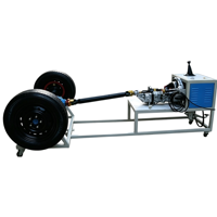 Plataforma de Entrenamiento para el Desmontaje y Montaje del Eje Trasero de Automóviles, para el Aprendizaje y Enseñanza de la Anatomía de Automóviles