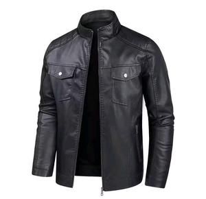 Chaqueta de Cuero con Calefacción para Hombre, Nueva Moda, Personalizada de Alta Calidad, Hecha en Pakistán, Tela de Lona de Alta Calidad, Cuello Alto - Product Image 2
