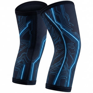 Coudières en néoprène à absorption des chocs, protection des bras, ajustement universel toutes saisons, compression, pour hommes et femmes, impression par sublimation, manchon de coude - Product Image 2