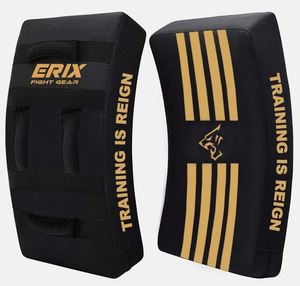 แผ่นป้องกันขาทำจากหนังวัว โฟม EVA และ PU สำหรับฝึกซ้อมมวยไทย มวยสากล MMA ใช้งานได้ทุกฤดู สวมใส่สบาย - Product Image 6