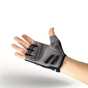 Guantes de Ciclismo Unisex de la Mejor Calidad, Medios Dedos, Protección UV, Antideslizantes, Térmicos, Transpirables, con Orificios de Ventilación, Amortiguación, Cierre de Gancho y Bucle - Product Image 4