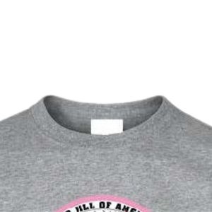 Camiseta de Manga Corta con Cuello Redondo en Gris Jaspeado para Adolescentes, con Diseño Gráfico en Vinilo, para la Escuela, Uso Diario, Ropa Cómoda para la Calle - Product Image 2