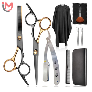 Professional <b>Barber</b> Scissors Kit Durable Stainless Steel <b>Blades</b> 5.5 Inch Customized Color Custom Made Size Salon OEM Wholesale - Product Image 5