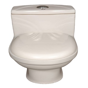 Juego de inodoro portátil moderno montado en la pared Material PP con asientos de WC para uso en armario de hotel o baño - Product Image 1